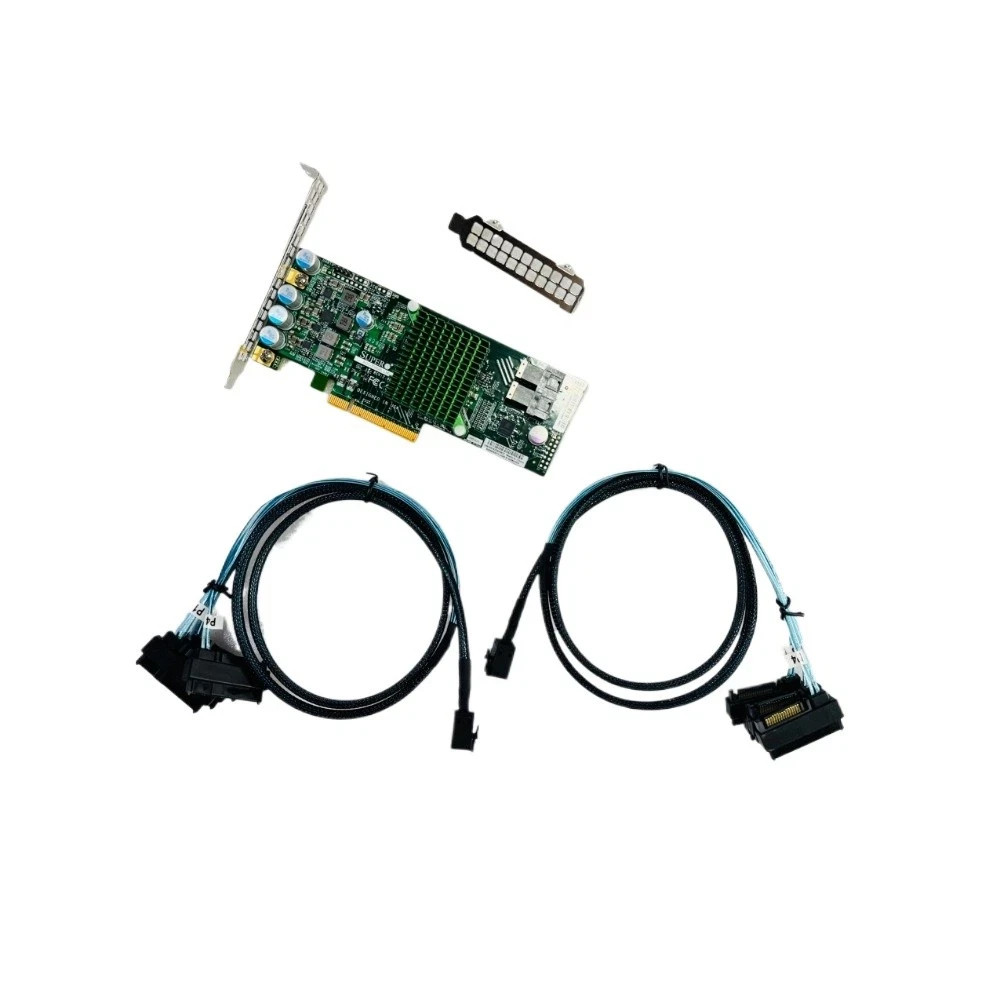 9300-8I LSI 3008 12G HBA IT Mode ZFS FreeNAS unRAID+2*SFF-8482 SAS SATA Cable