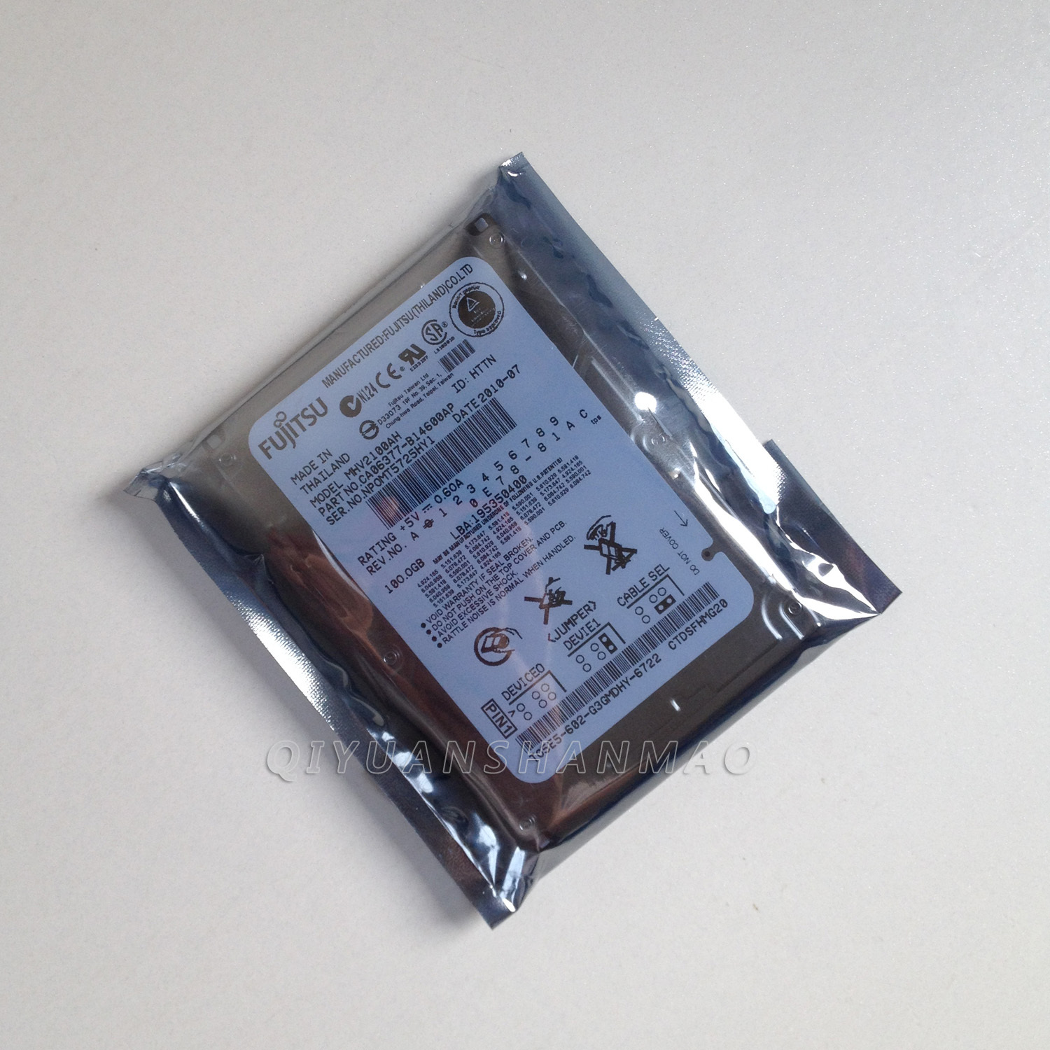 Fujitsu 100 GB IDE PATA Internal,5400 RPM,2.5″ MHV2100AH Laptop Hard Disk Drive