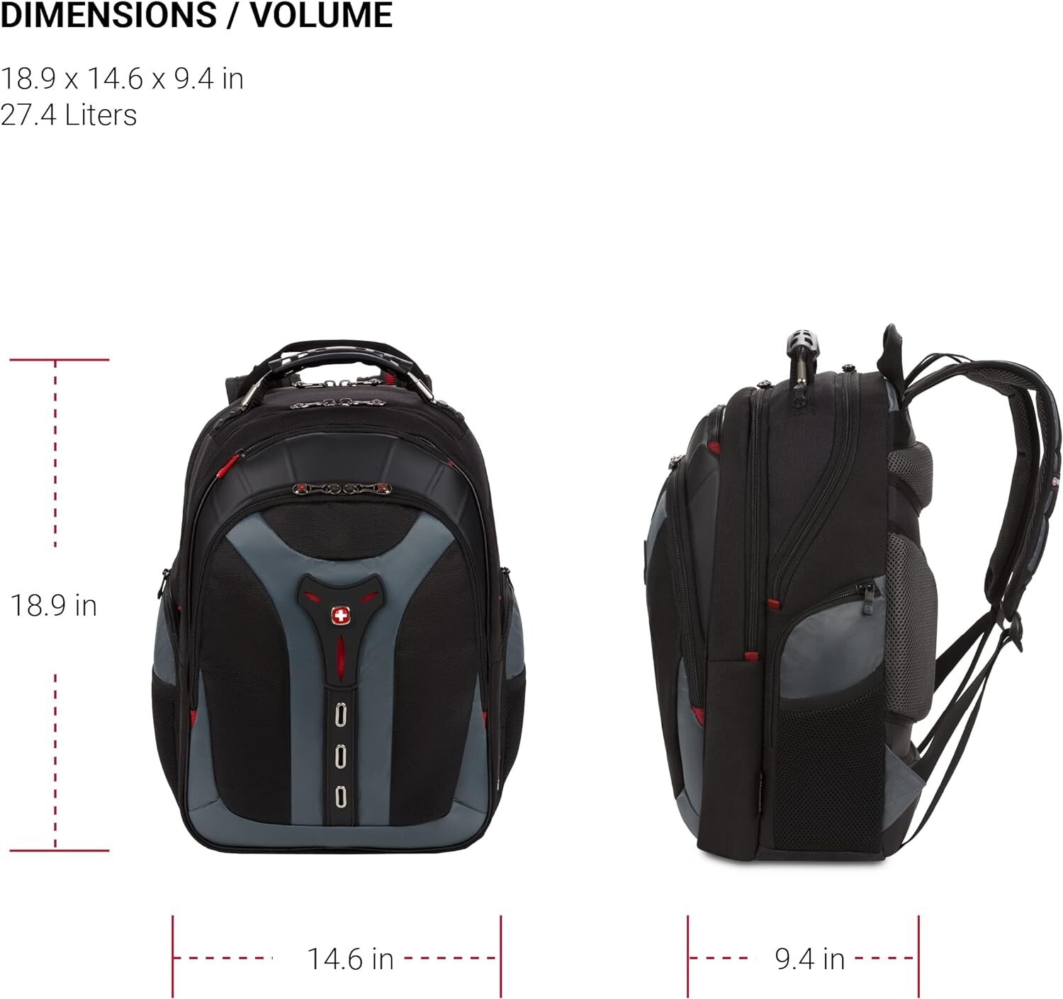 PEGASUS from SwissGear by Wenger Computer Backpack 17″ Laptop