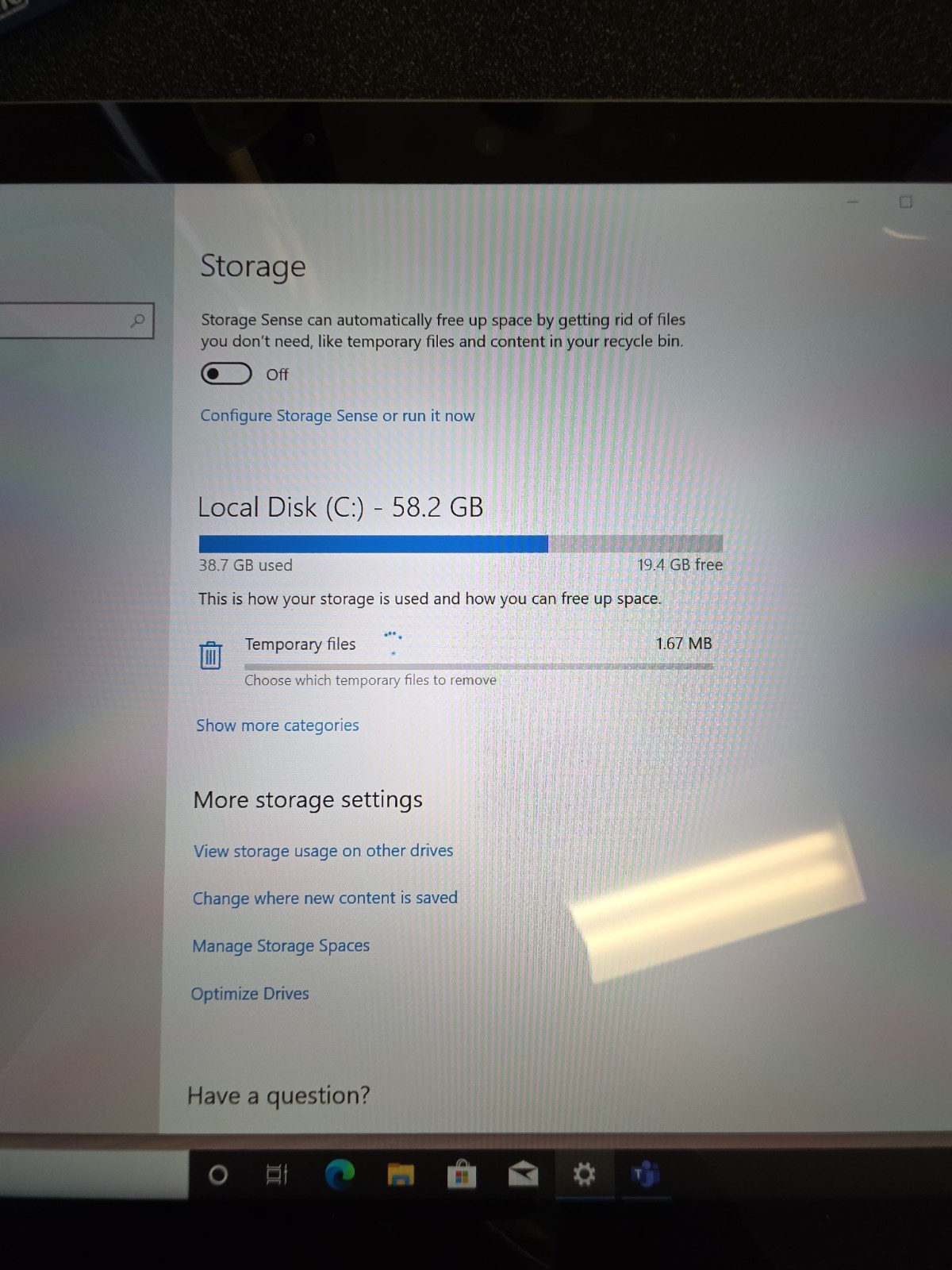 Microsoft Surface Go 2| Intel Core m3|4GB RAM| 64GB SSD| Win 10 Pro| Bad Battery