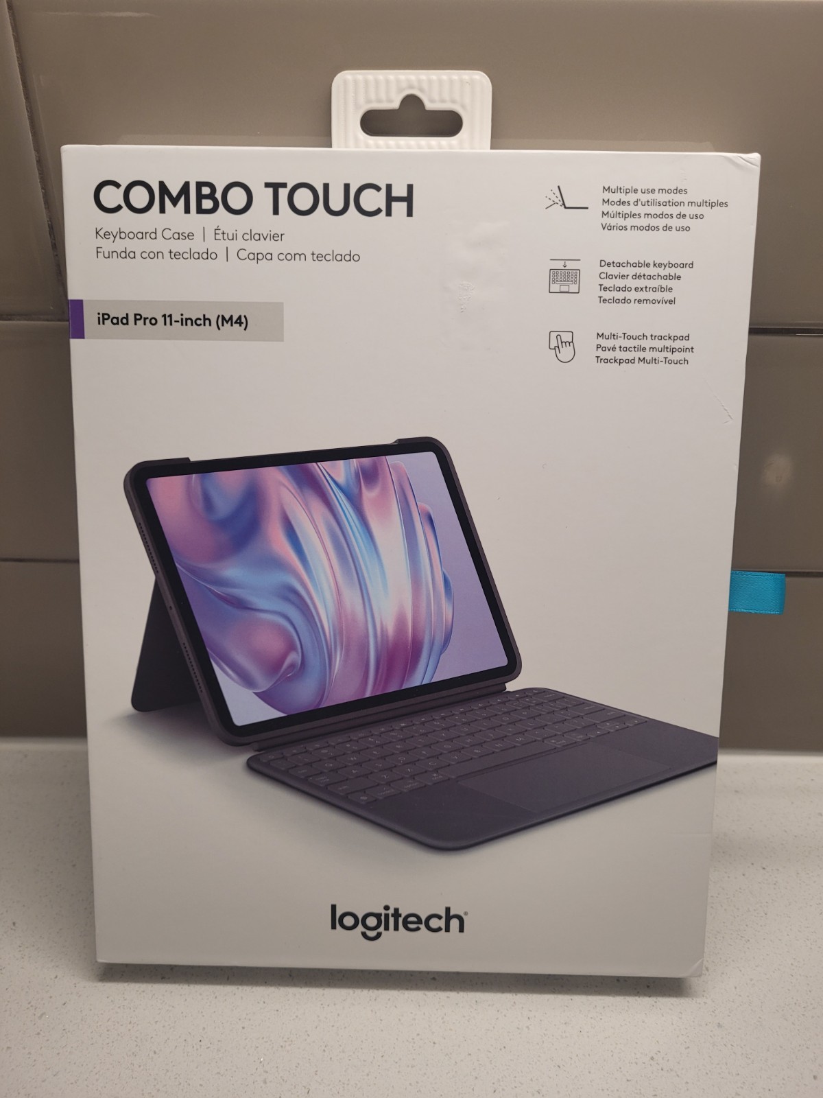Logitech Combo Touch Keyboard Case for iPad Pro 11-inch (M4 & M5) – Graphite
