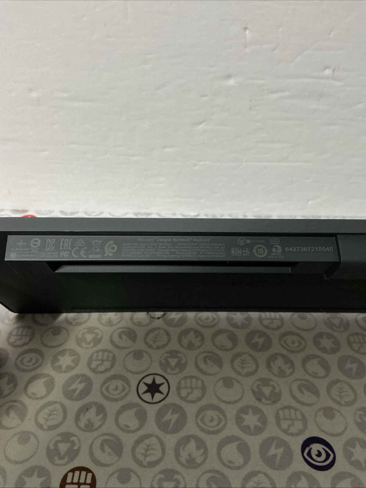 Microsoft Designer Bluetooth Desktop Keyboard Model 1678 – Tested – FastShip!