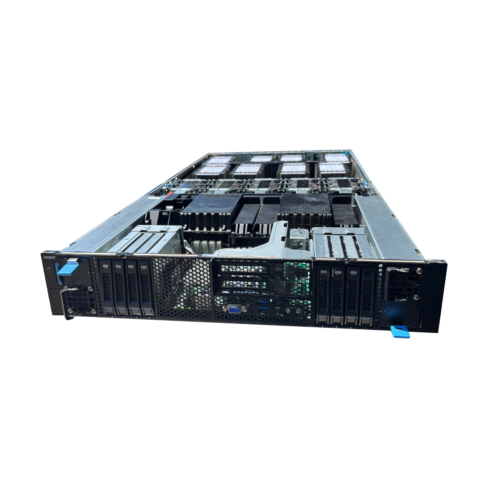 DeepSeek R1 7B 14B Med LLM AI Server 8x GPU NVidia V100 32GB Xeon 8260 256G RAM
