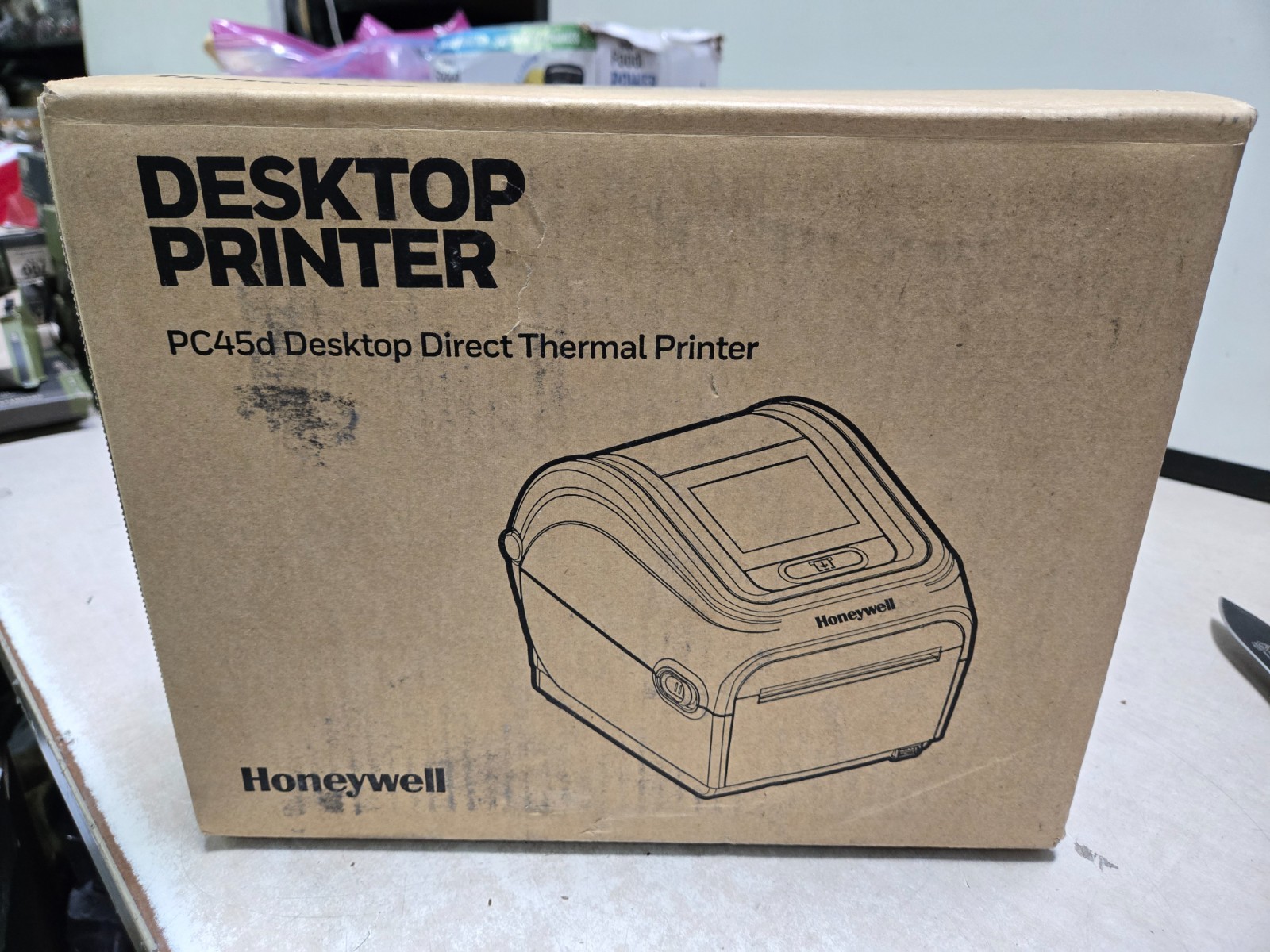 SEALED! Honeywell PC45D Desktop Direct Thermal Printer PC45D000000201