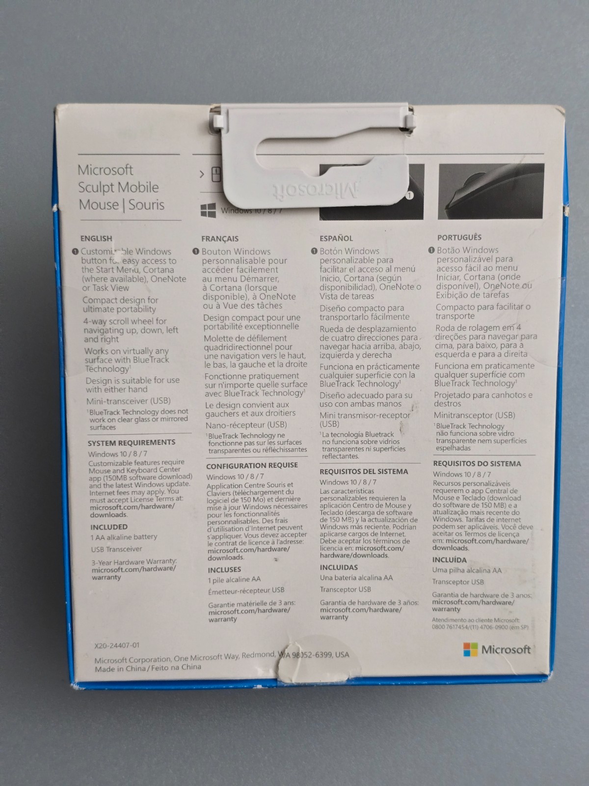 Microsoft Sculpt Mobile Bluetooth Mouse