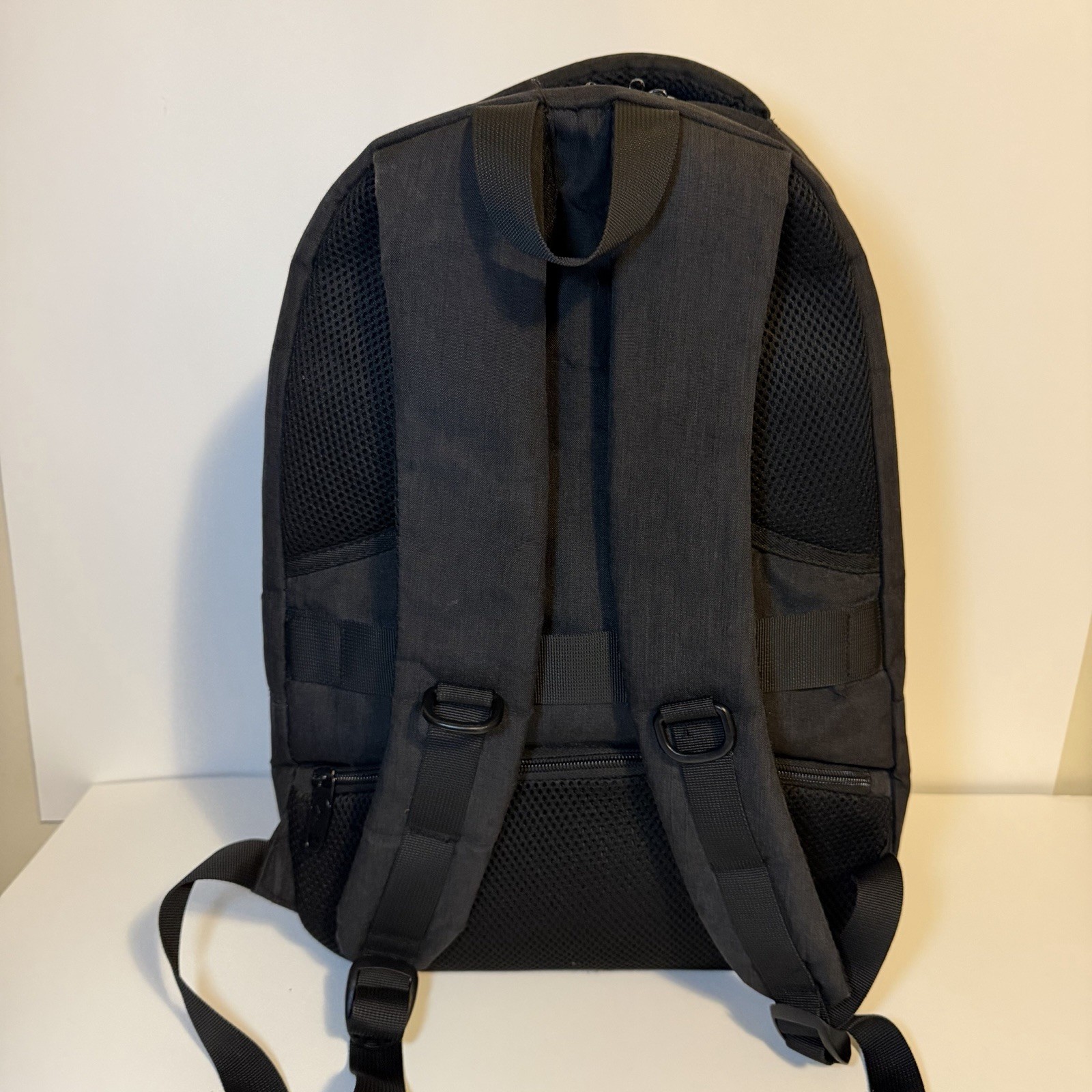Matein Black Laptop Backpack Bag, Padded Straps, Travel Pack