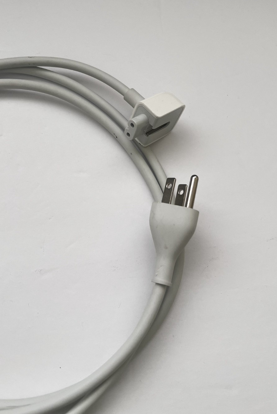 Apple Power Adapter Extension Cable – Compatible w/ MacBook (Buyer to Verify)