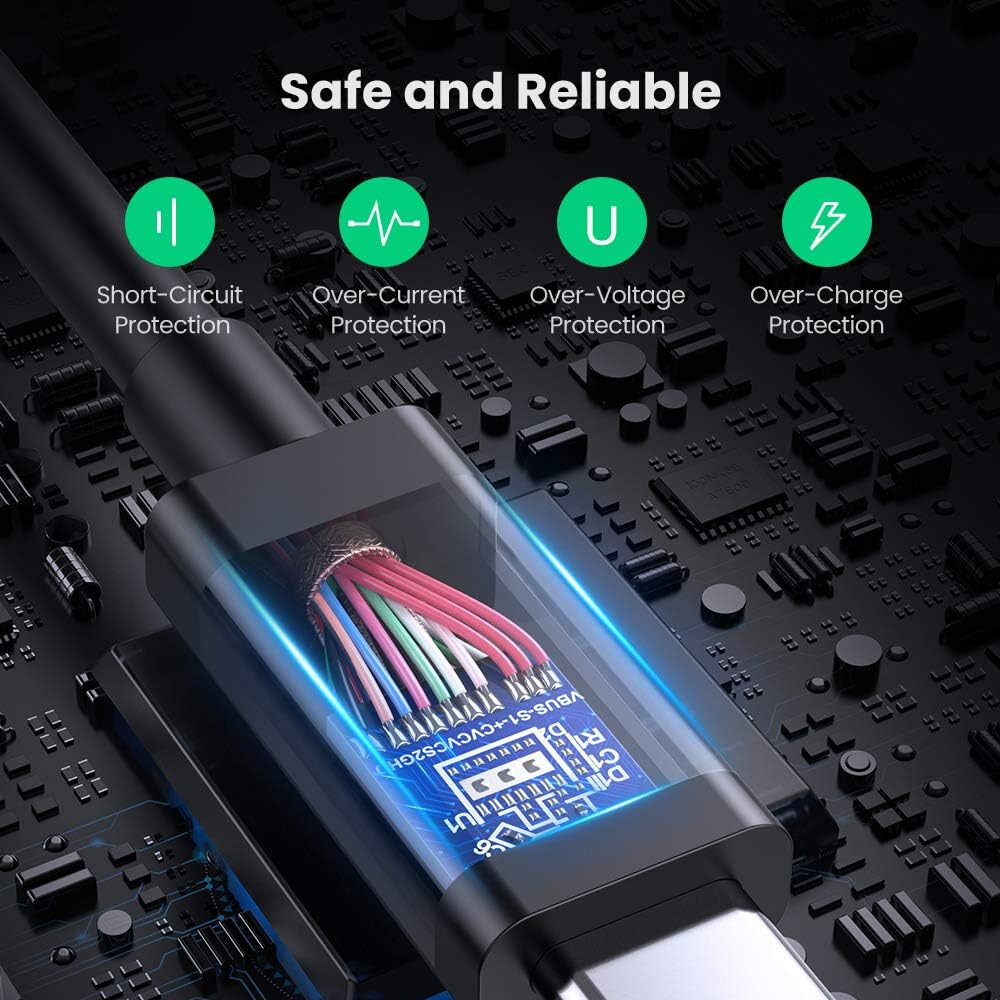 Thunderbolt 3 Cable 0.7M 2M 40Gbps 100W 5K 4K Charging Thunderbolt 3 to TB3 Male