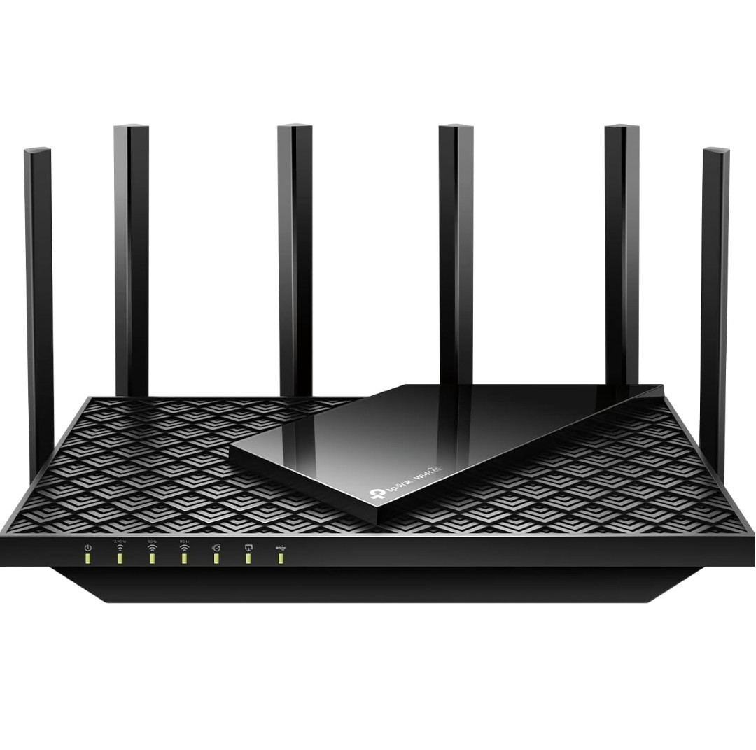 TP Link AXE5400 Tri Band WiFi 6E Router Archer AXE75 Gigabit Gaming VPN Router