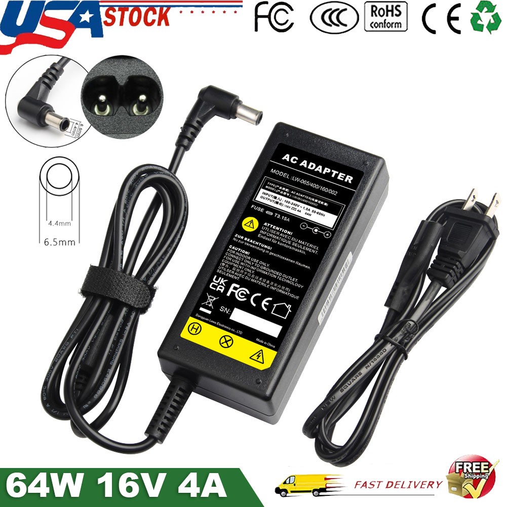 64W AC Adapter Charger for FUJITSU SCANSNAP S500 S500M S510 FI-4120C2 Scanner