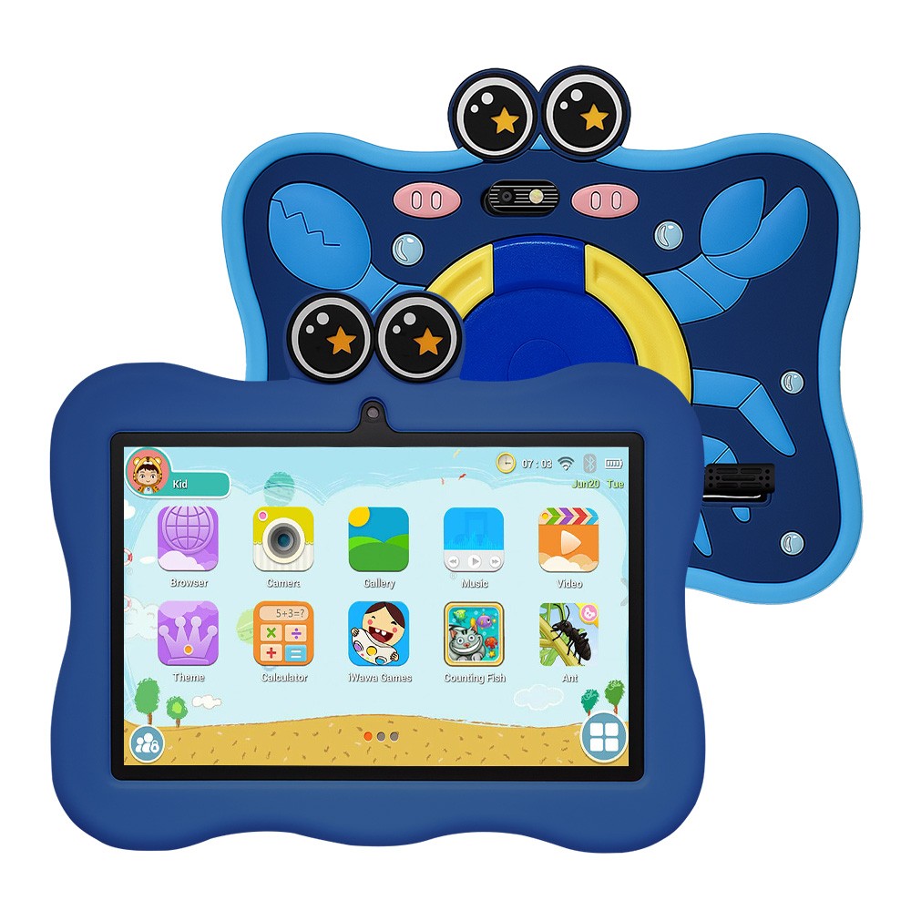 7 ” Kids Tablet Android 13 8GB+64GB Toddler Educational Tablet Parental Control