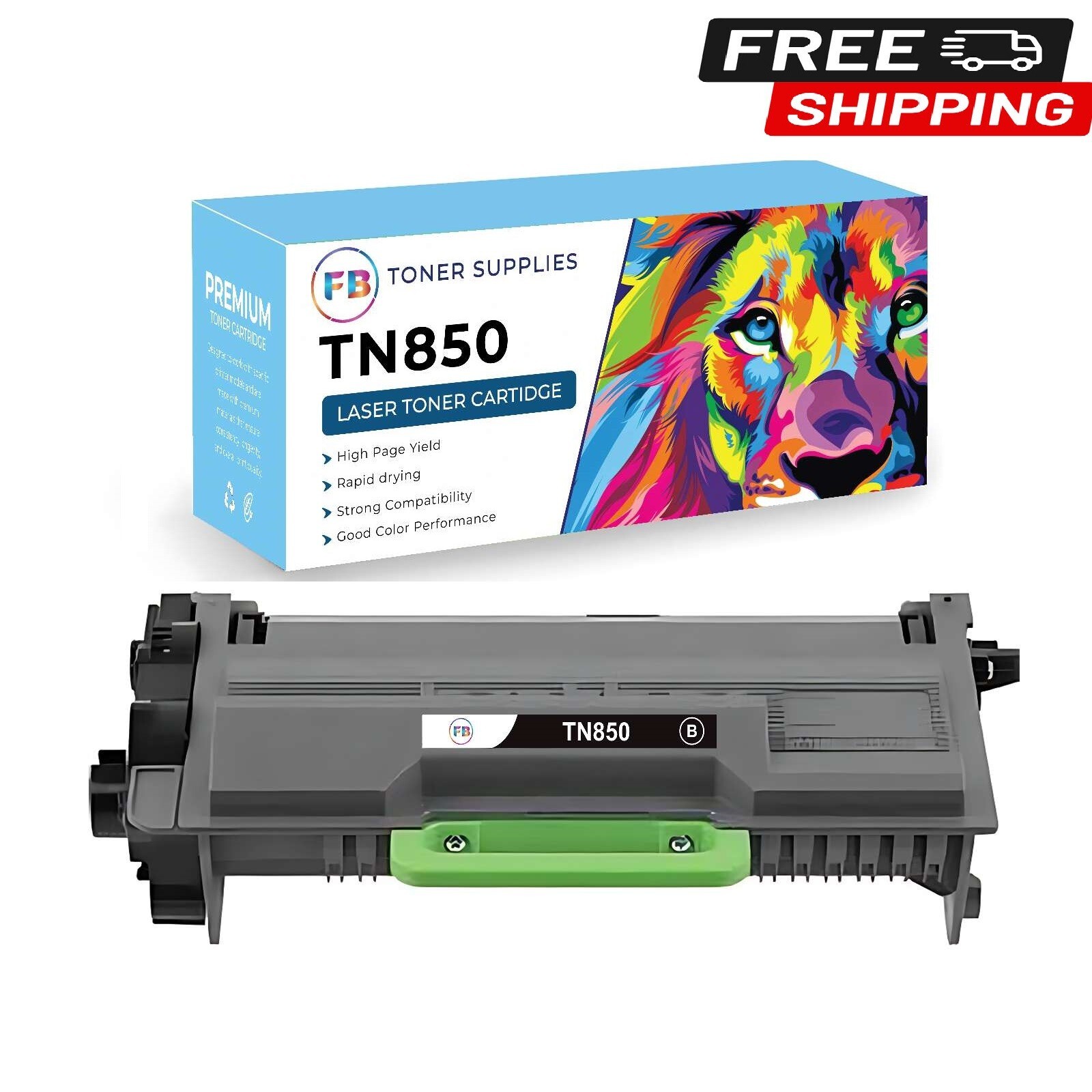 1 PK TN850 TN-850 TN820 Toner Cartridge For Brother TN820 MFC-L5800DW MFC-L5850D