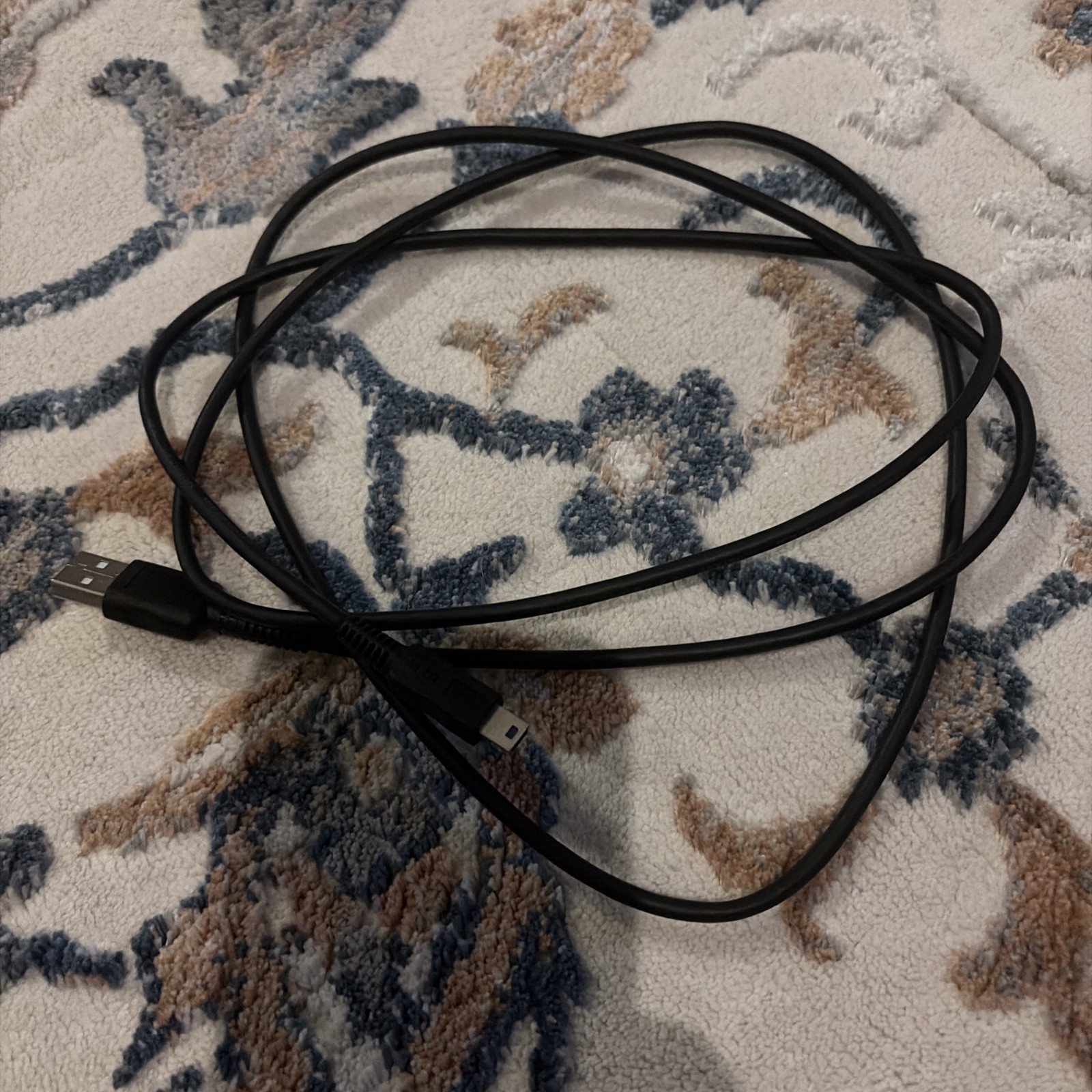 3ft USB Type A to Mini B 5 Pin Cable – Black