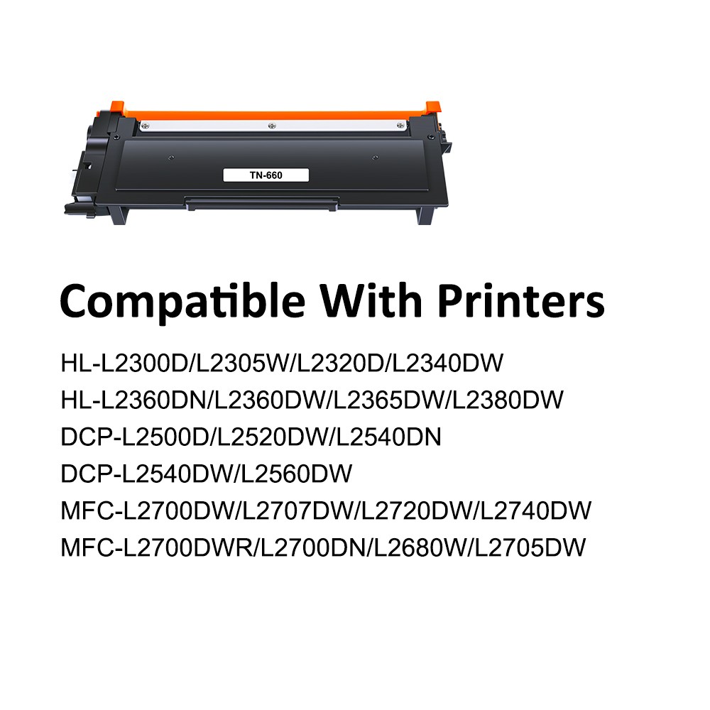 DR630 Drum TN660 Toner For Brother MFC-L2707DW L2740DW HL-L2300D L2360DW Lot