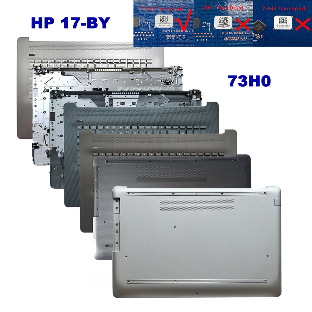 For HP 17T-BY 17Z-CA 17-CA 17-BY Palmrest Keyboard LCD Back Cover Bottom Case US