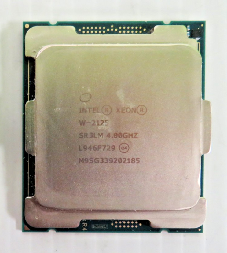 Intel Xeon W-2125 4.0GHz Quad-Core CPU Processor SR3LM LGA2066