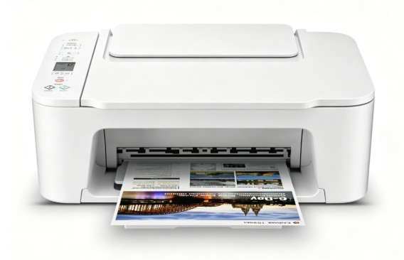 Wireless Inkjet All-In-One Printer, Print Copy Scan Home Office Printer