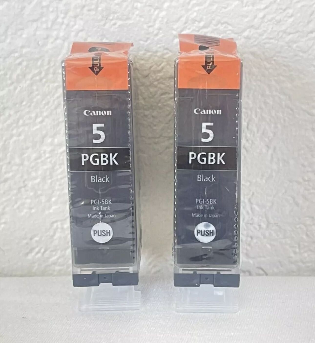CANON Genuine Ink Cartridge 5 PGBK – PGI-5BK Black (2 Count) New Sealed