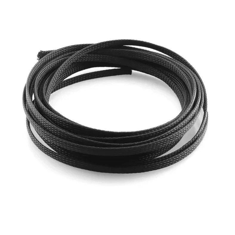 3m PET Braided Cable Sleeve: Expandable Wire Mesh Sleeve for Cable Management