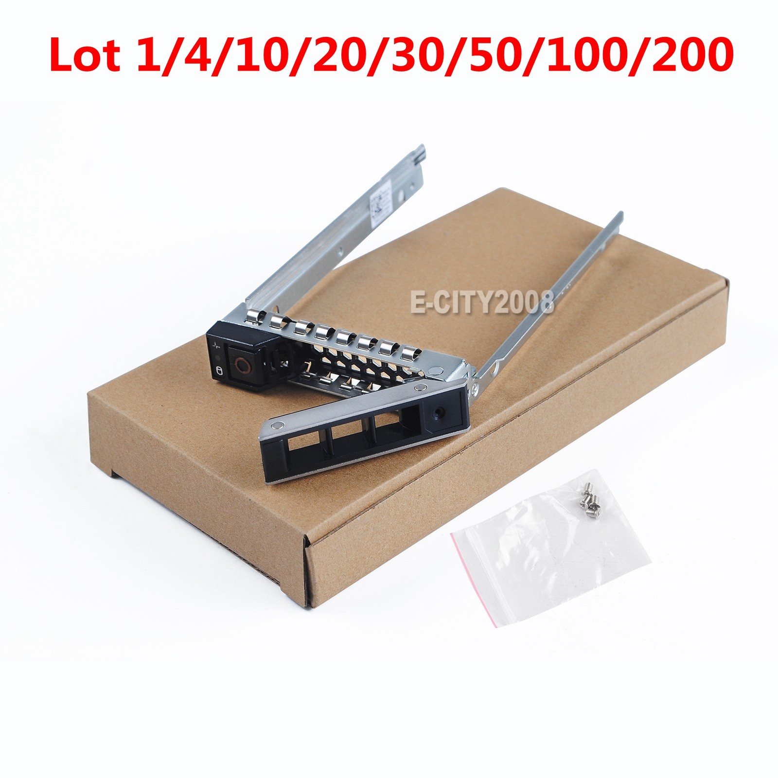 Lot 2.5″ SATA SAS Drive Caddy DXD9H For Dell R440 R640 R740 R740XD R940 Hot-Plug