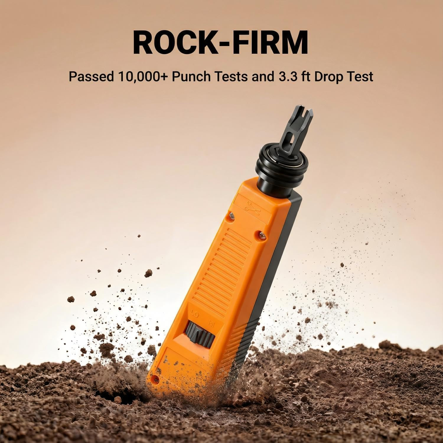 110 Punch Down Tool, Smooth-Cutting, Durable, Easy-to-Use Keystone Punch Down To