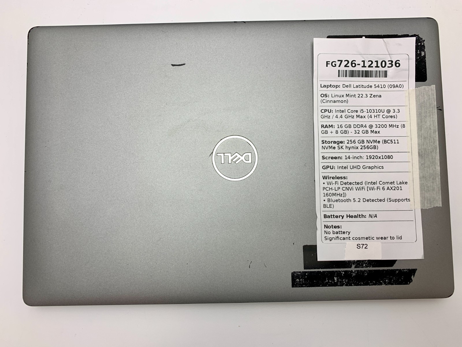 Dell Latitude 5530 | i5-1245U | 16GB RAM | 256GB NVMe | LINUX