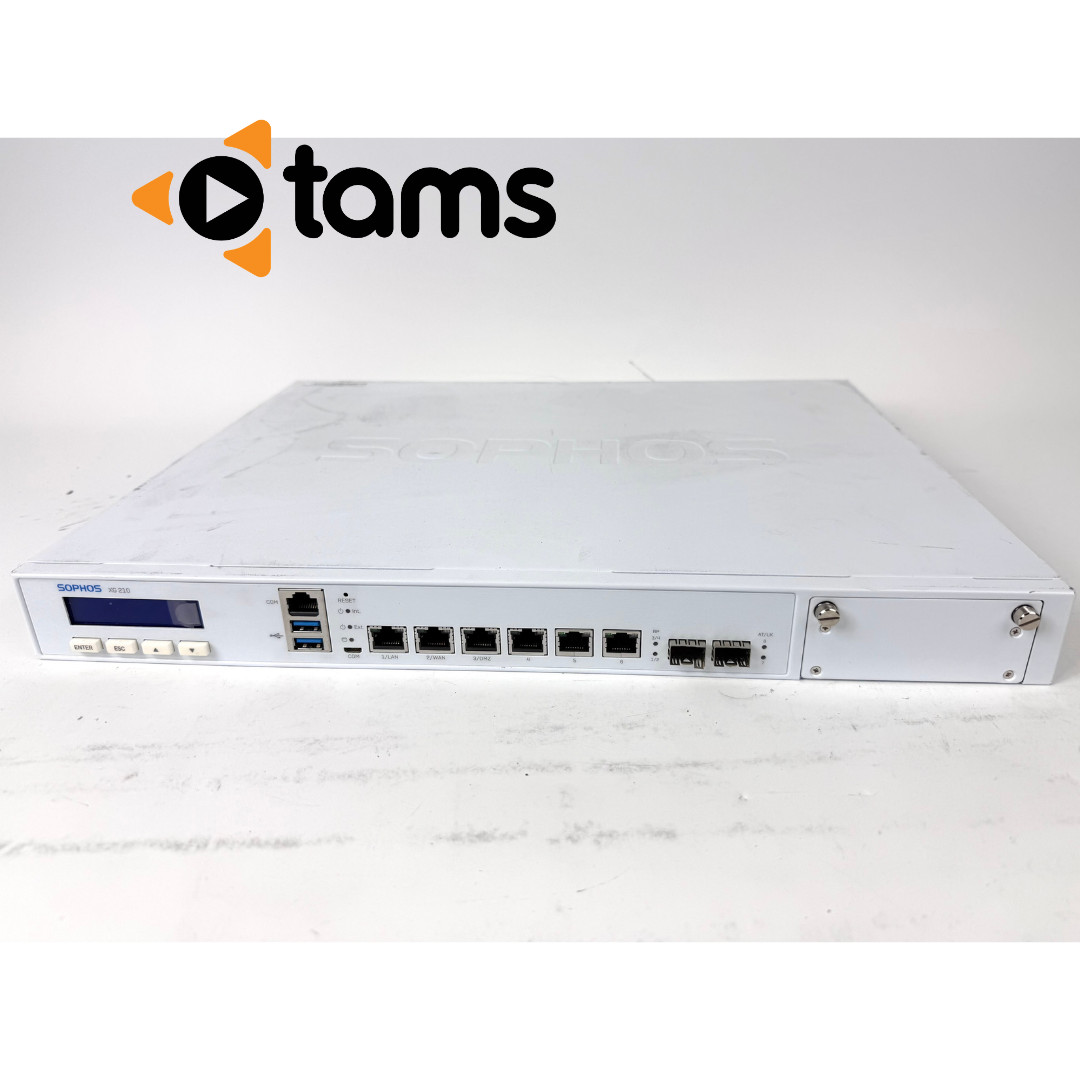 SOPHOS XG 210 Rev. 3 Network Security Firewall Appliance