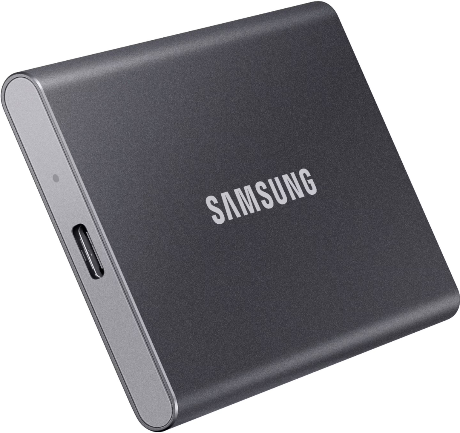 Samsung – T7 2TB External USB 3.2 Gen 2 Portable SSD with Hardware Encryption…