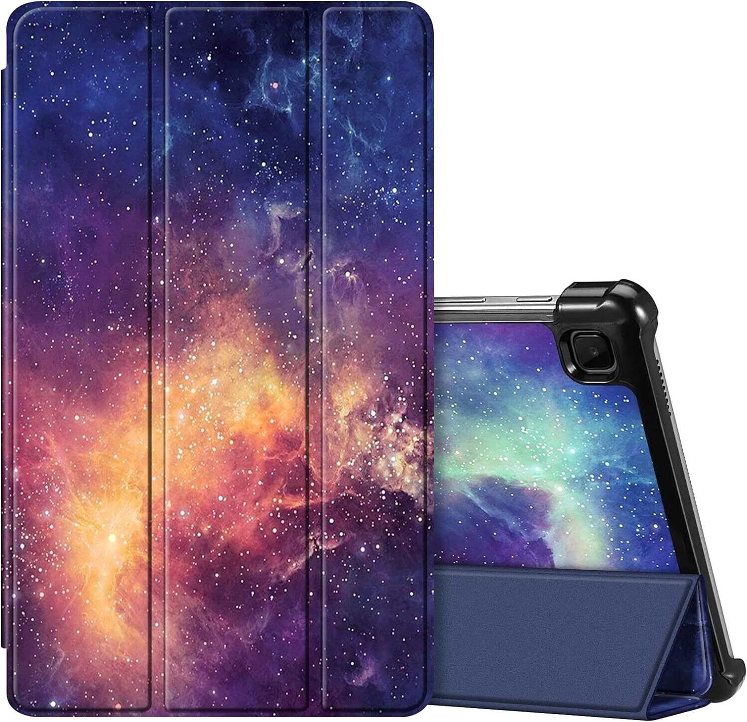Tri-Fold Stand Case for Samsung Galaxy Tab A7 Lite 8.7 inch 2021 Hard Back Cover