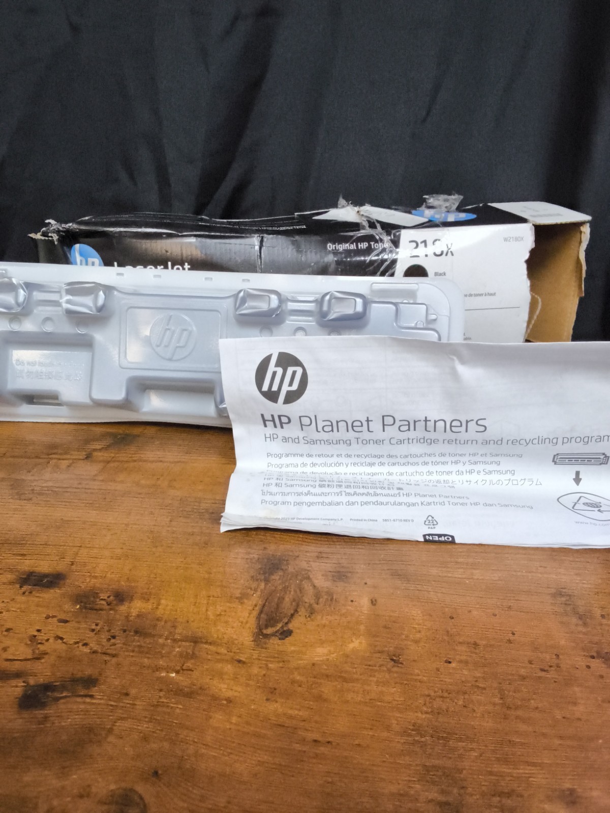 £HP 218X High Yield Black Toner Cartridge W2180X for LaserJet Damaged Box (G1)