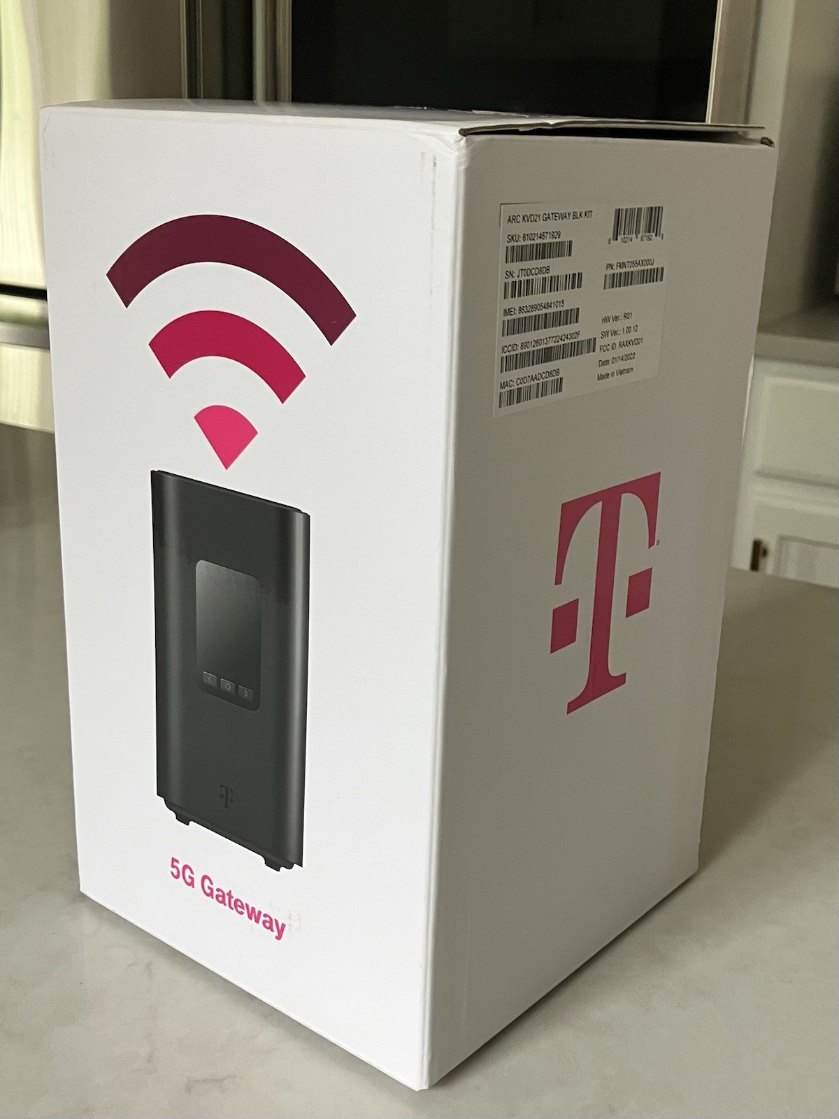 T-Mobile ARC KVD21 5G Home Internet Wi-Fi Gateway Black NEW In Box Kit