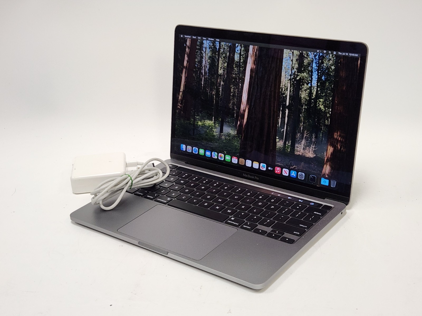 2020 Apple MacBook Pro 13.3″ M1 Chip 8GB RAM 256GB SSD A2338 Bundle w/ Adapter
