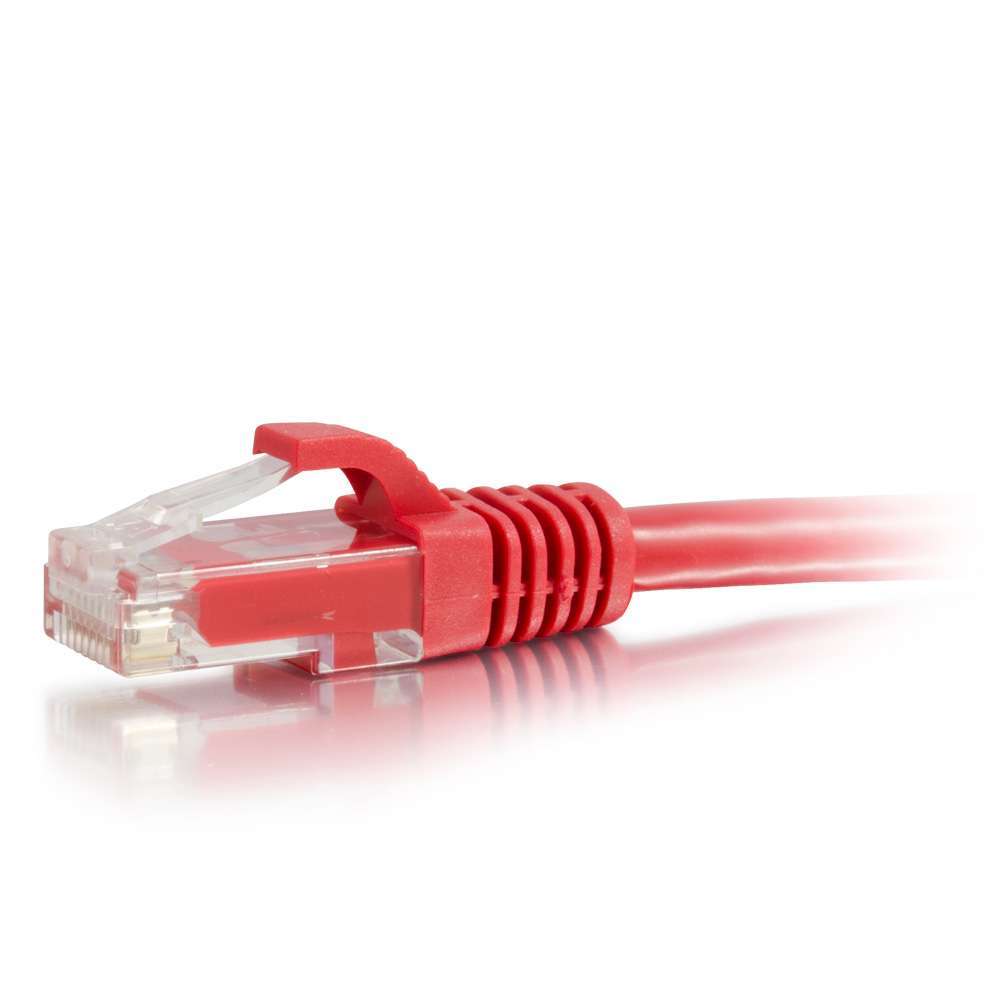 CAT6 Patch Cable Red Ethernet LAN Modem Wire 10ft 20ft 50ft 100ft 200ft lot