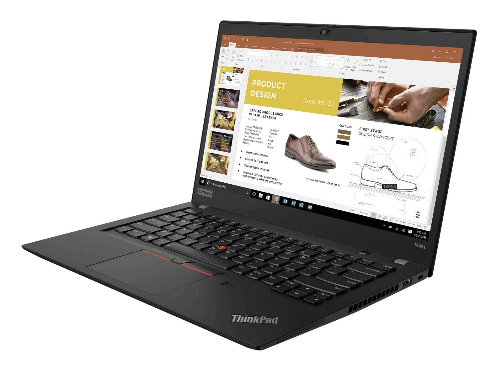 Lenovo ThinkPad T495s 14” Touch Ryzen 7 Pro 3700U 16G 256G SSD FP FHD Win11 Pro
