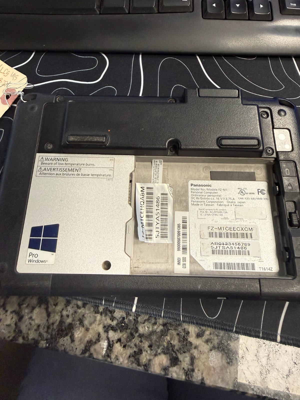 Panasonic FZ-M1 Toughpad Parts Only