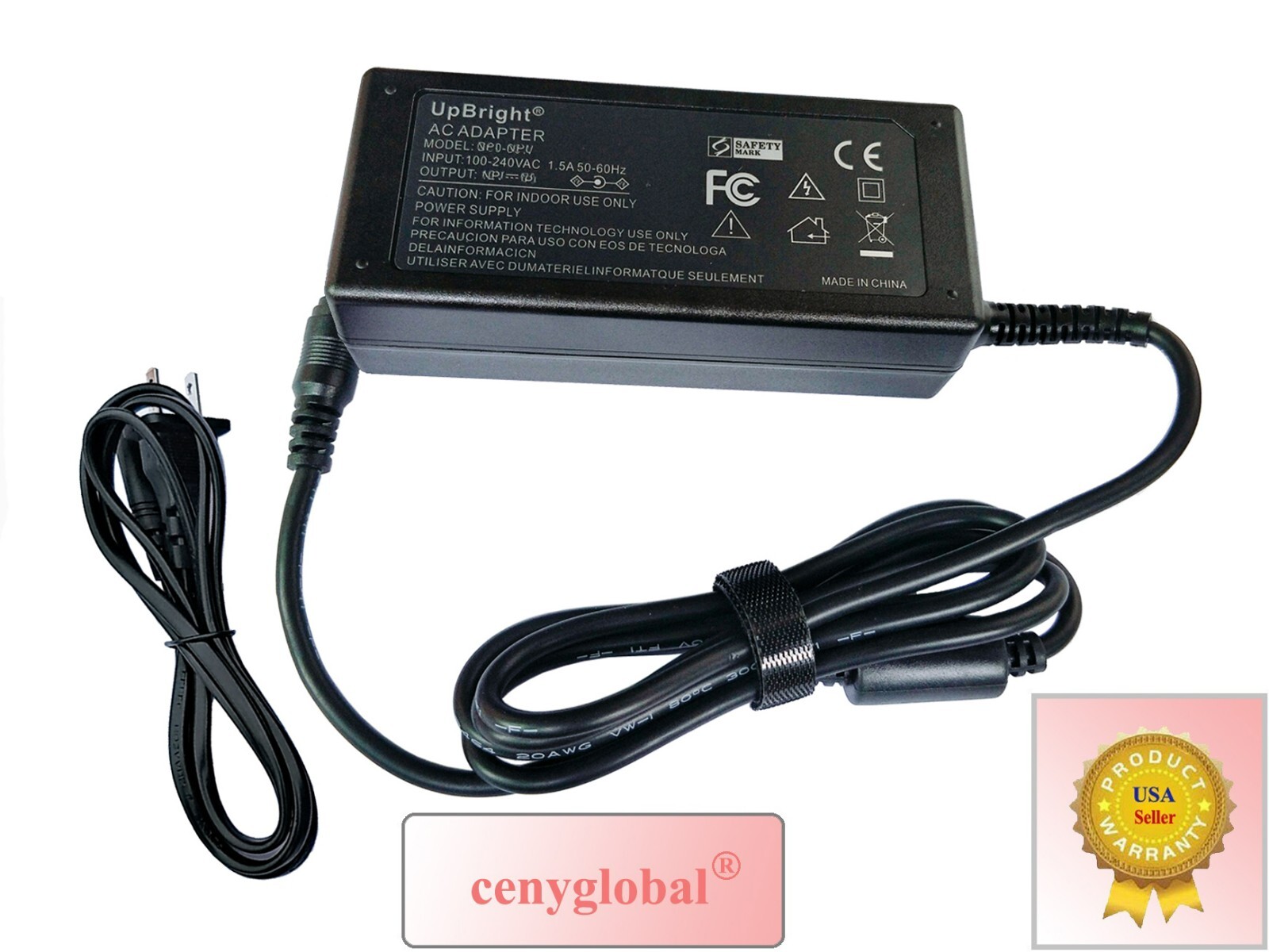 AC Adapter For EnginStar R350 350Watt 350W Portable Power Station 296Wh 80000mAh