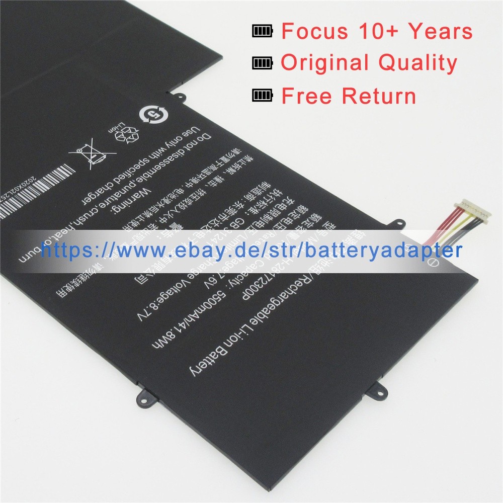 Original New H-28172300P Battery for TECLAST F15 IMUZ StormBook15