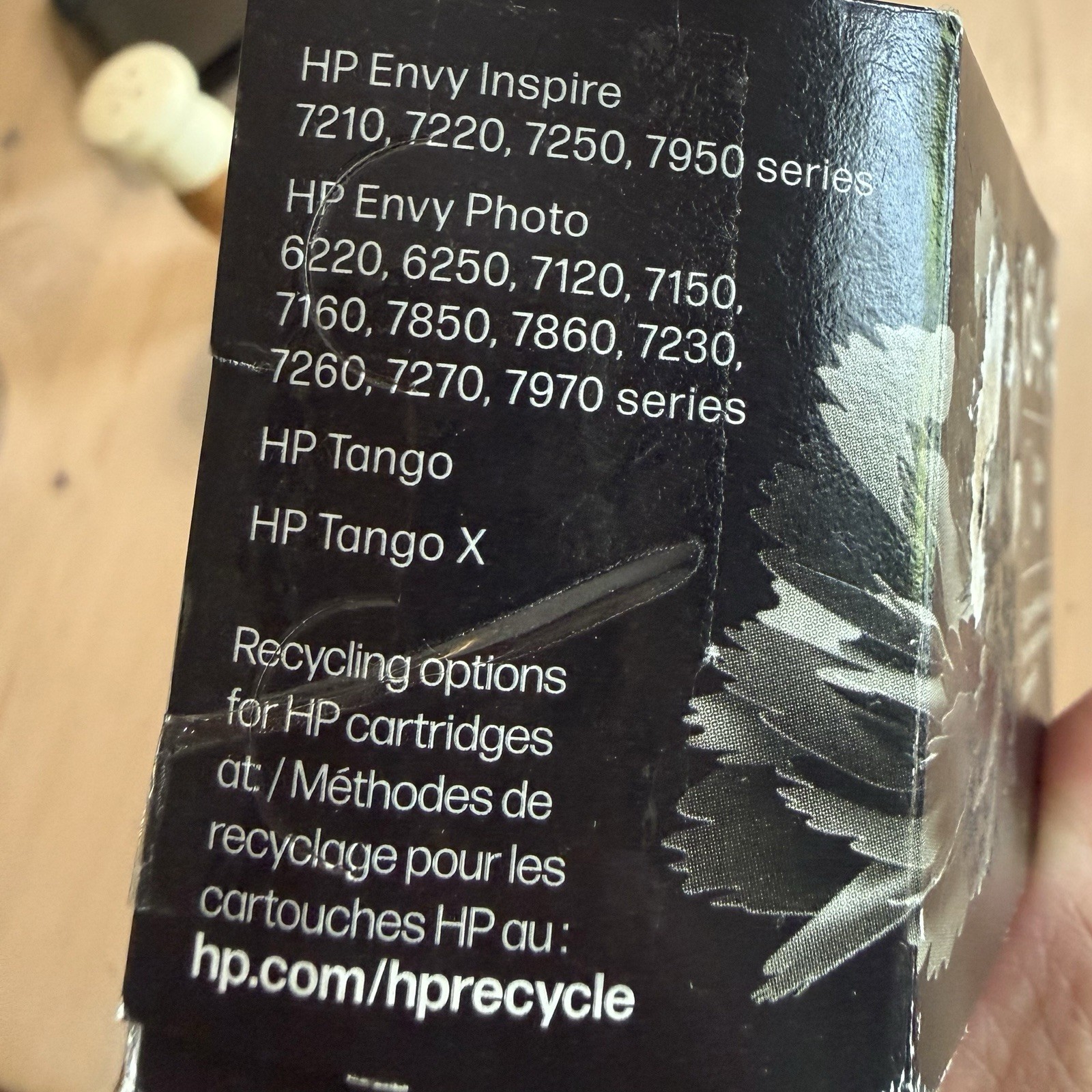 HP 64 Black Ink Cartridge (N9J90AN#140) Exp: 3/2028 New & Sealed