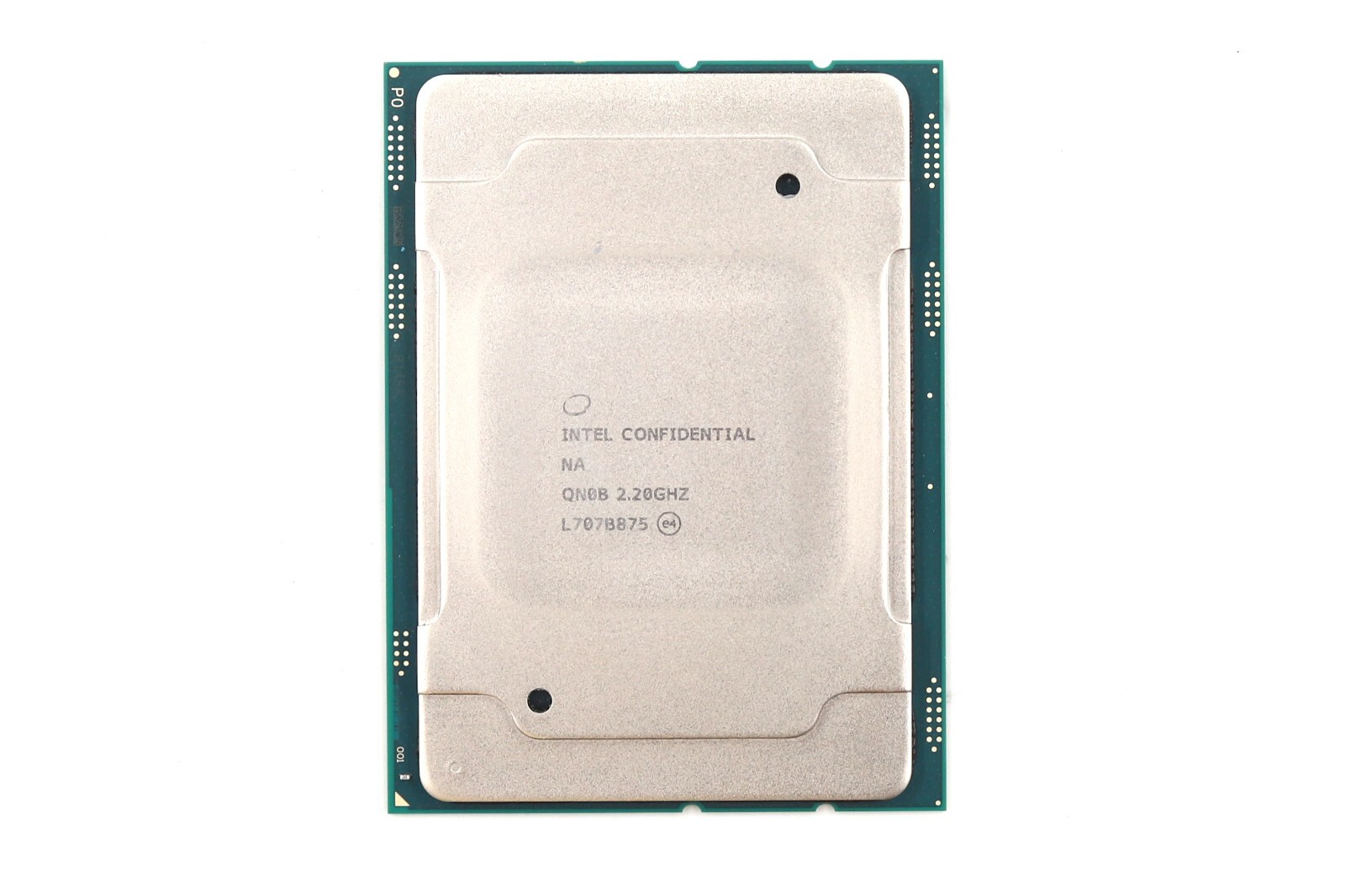 Intel Confidential 10-Core 2.20GHz 13.75MB LGA 3647 Server CPU P/N: QN0B Tested