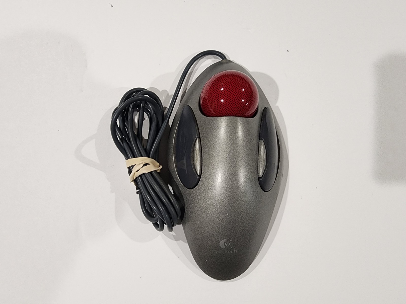 Logitech T-BC21 Trackman Trackball USB Wired Marble Mouse
