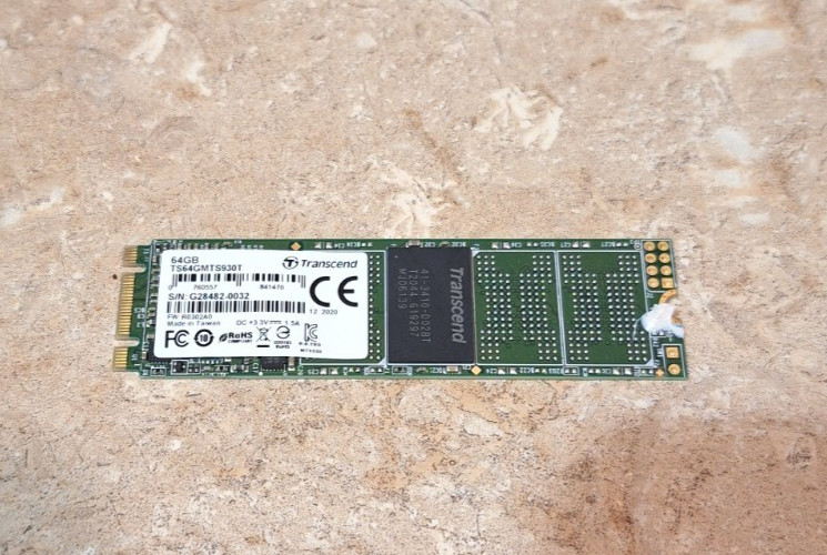 Transcend TS64GMTS930T 64GB M.2 2280 SATAIII 3D NAND SSD Solid State Drive