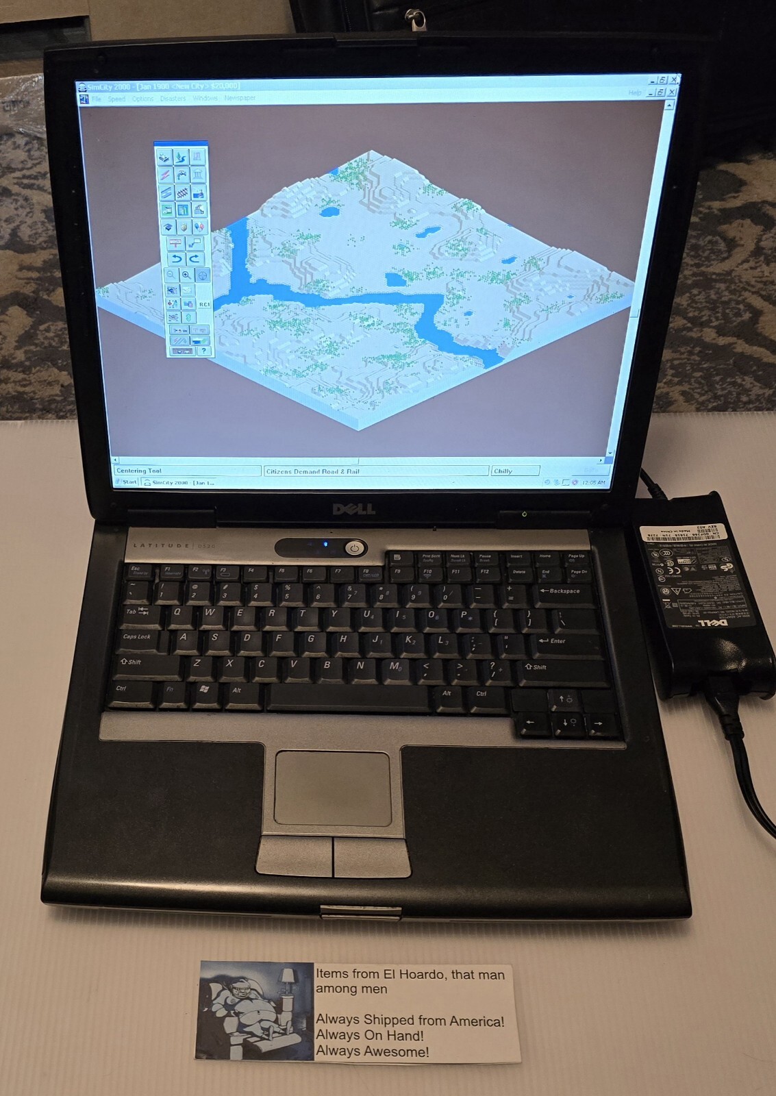 Dell Latitude D520 14″ Windows XP Laptop Wifi 1.6GHz 1.5GB Ram 60GB HDD