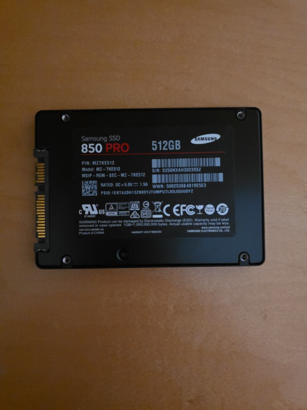 Samsung 850 PRO 512GB MZ7KE512 6G SATA 2.5″ Solid State Drive SSD TESTED