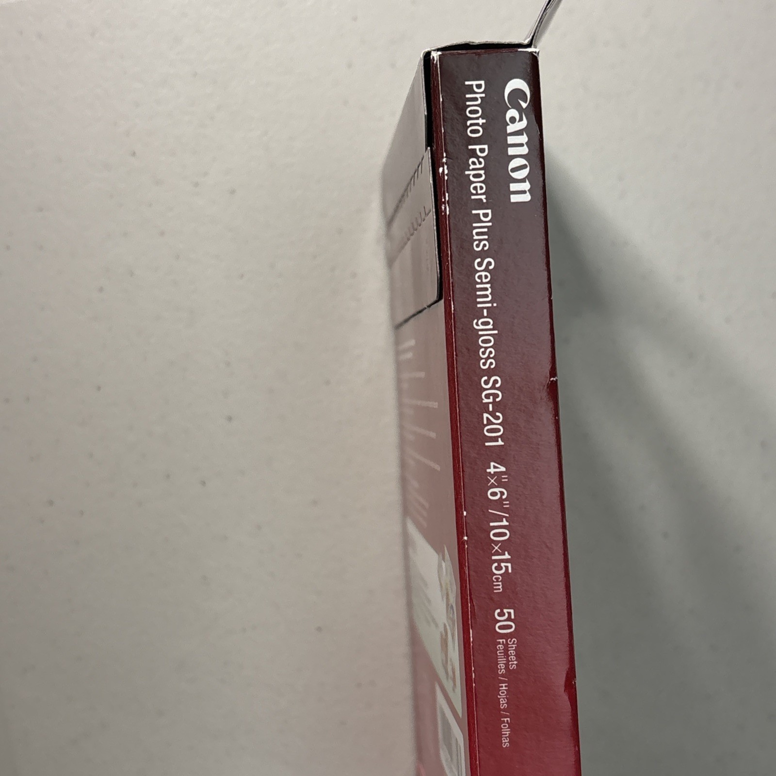 Canon Photo Paper Plus Semi-Gloss SG-201 Inkjet Paper 4×6″ 50 Sheets Brand New