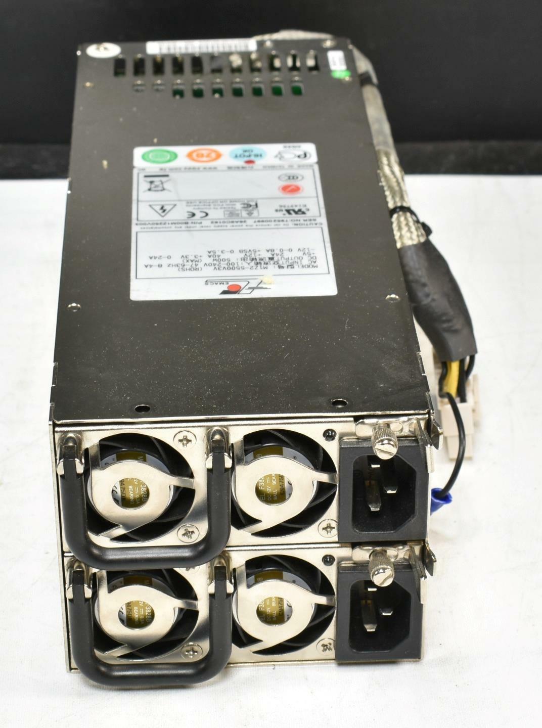 Zippy/Emacs M1Z2-5500V3V Case With 2x M1Z-5500V 500W Hot Swappable PSU