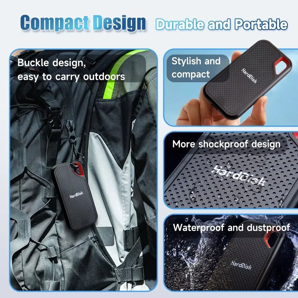 4TB External SSD hard drive & Disk