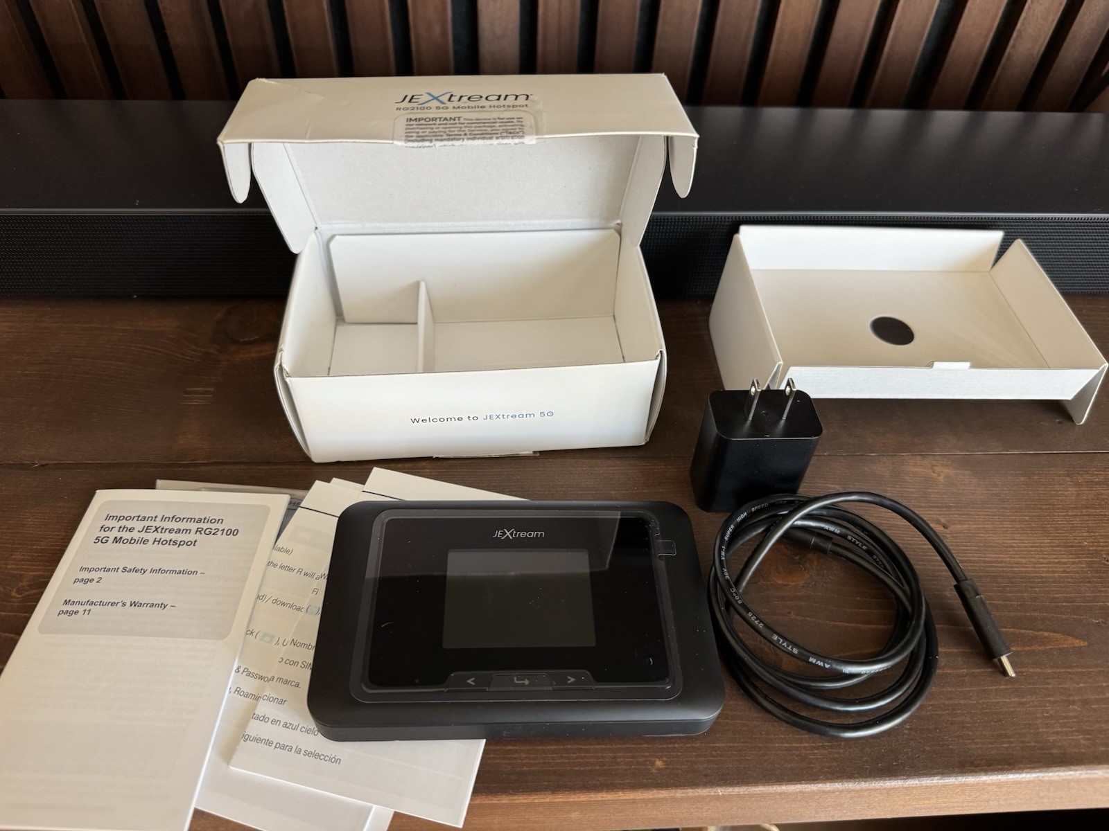 JEXtream RG2100 5G Portable Wi-Fi T-Mobile Hotspot
