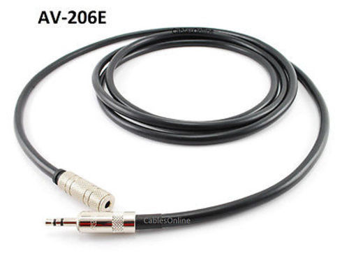 6ft High Quality 3.5mm Stereo Male/Female Audio Extension Cable, AV-206E