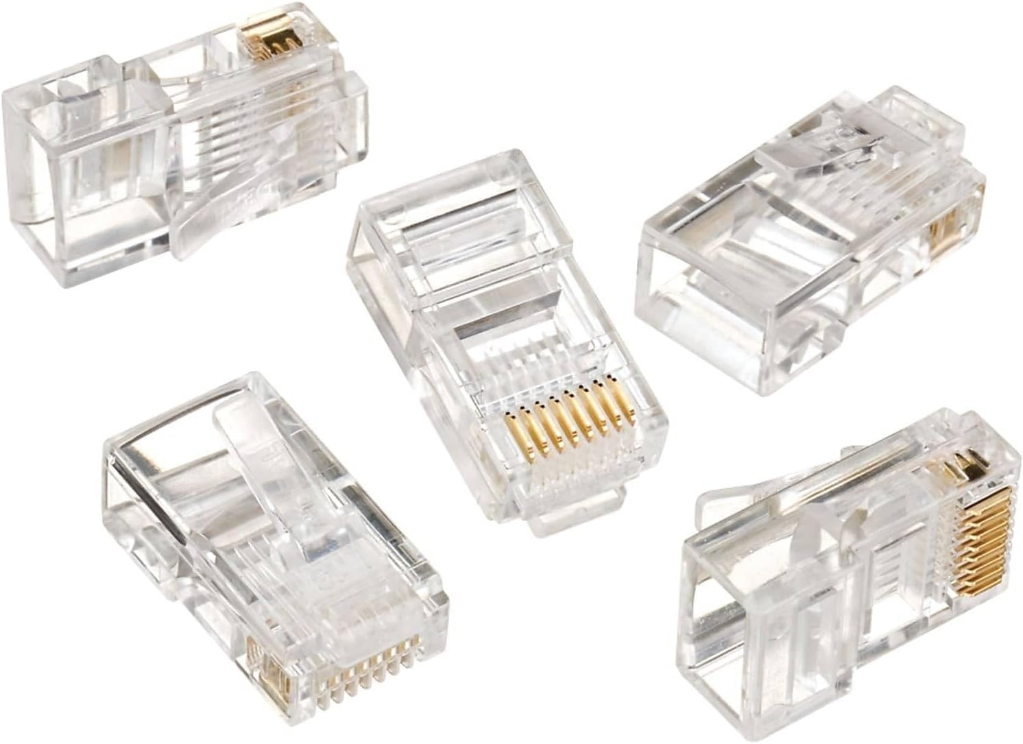 IDEAL 85-346 25 Pack plugs RJ-45 8P8C End Connectors CAT5e RJ45 Network Cable