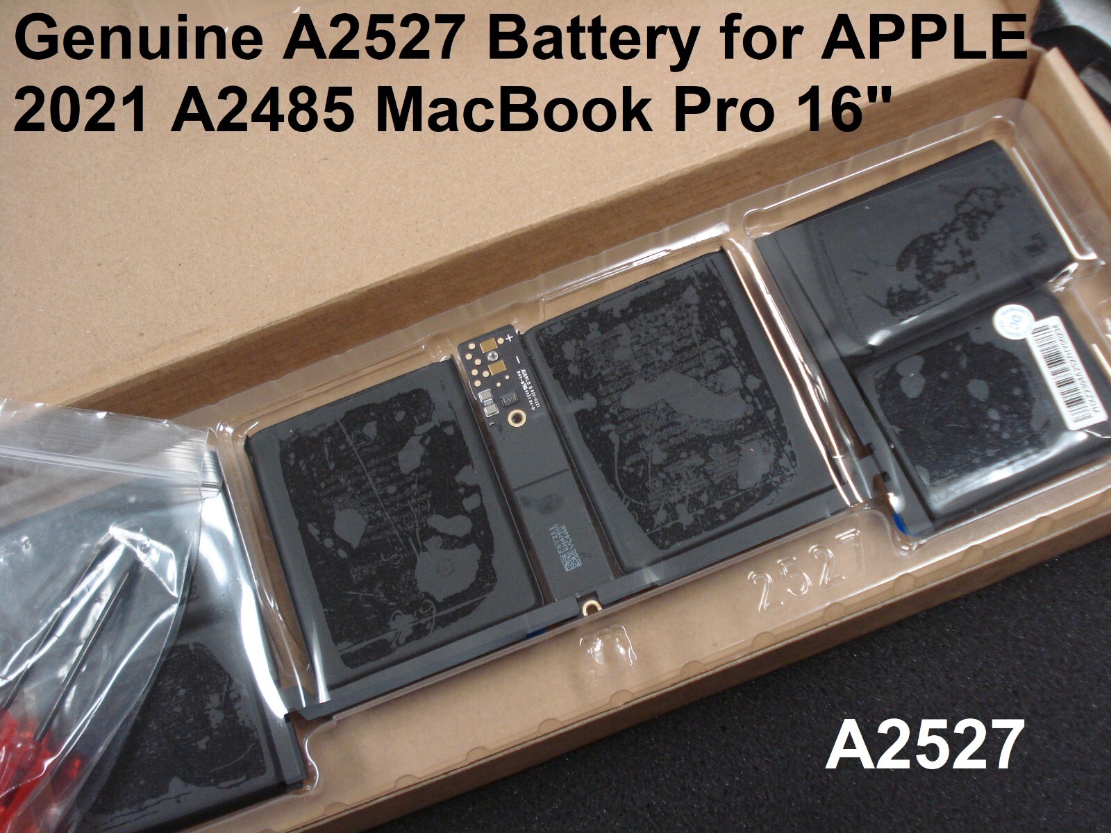 New OEM A2527 11.45V 8693mAh battery for APPLE MacBook Pro 16″ 2021 A2485